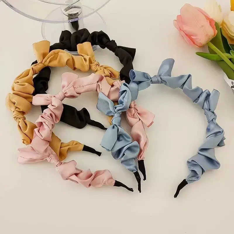 JIANYINGSHU Satin Headbands Women's-7