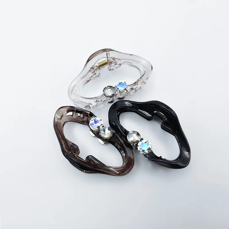 JIANYINGSHU Alloy+Faux Diamond Hair Clips Women's-10