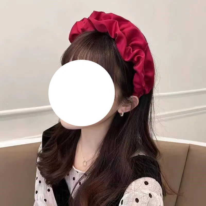 JIANYINGSHU Satin Headbands Women's-15