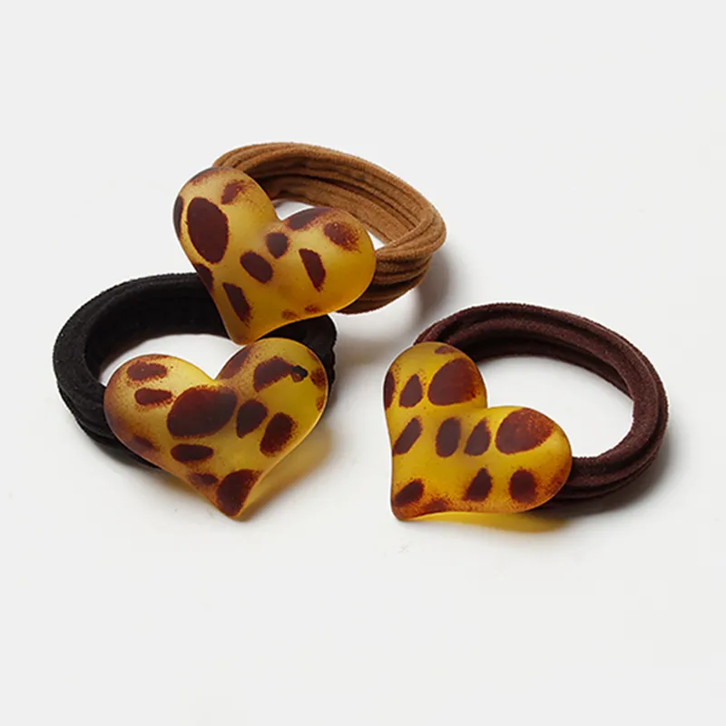 JIANYINGSHU Resin Hair Tie Women's-3