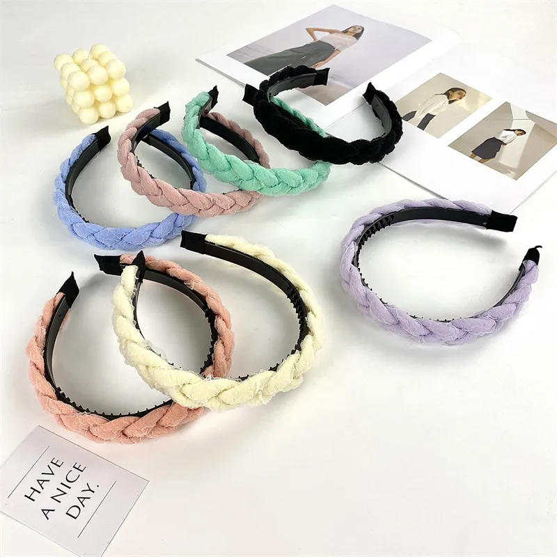 JIANYINGSHU Yarn Headbands Women's-2
