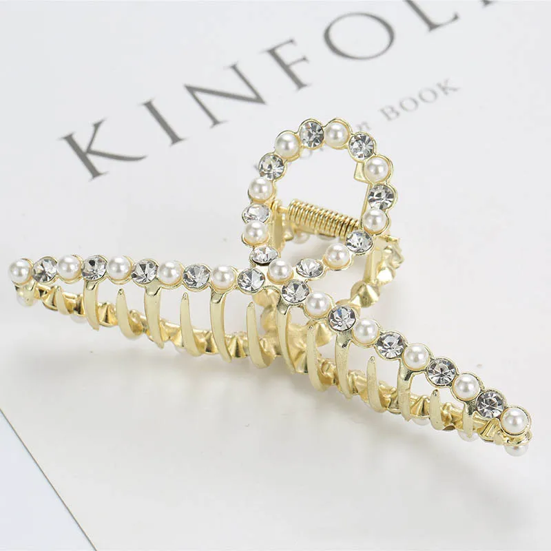 JIANYINGSHU Alloy Hair Clips Women's-1