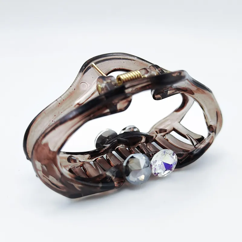 JIANYINGSHU Alloy+Faux Diamond Hair Clips Women's-7