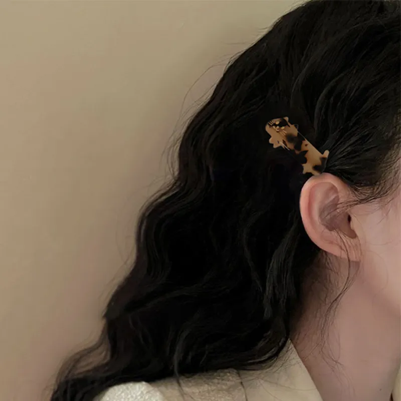 JIANYINGSHU Acrylic Hair Clips Women's-6
