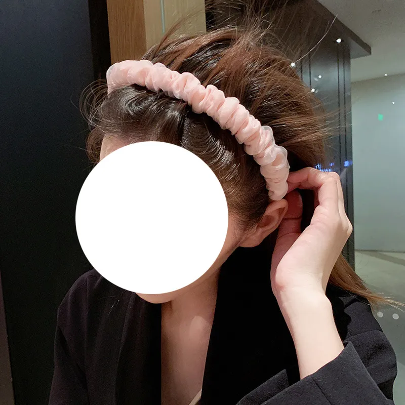 JIANYINGSHU Gauze Headbands Women's-2