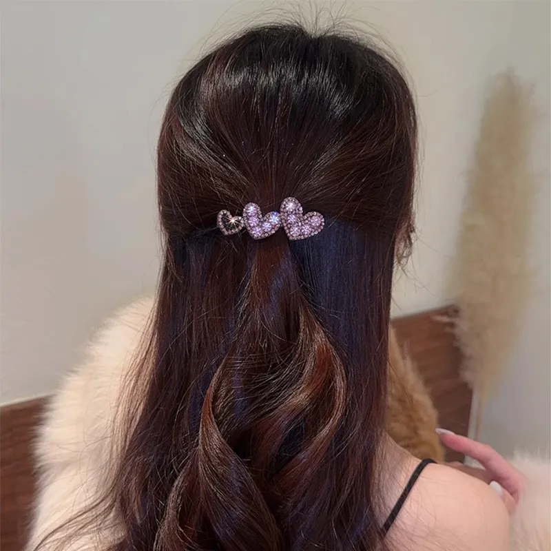 JIANYINGSHU Acrylic, Stainless Steel Hair Clips Women's-5