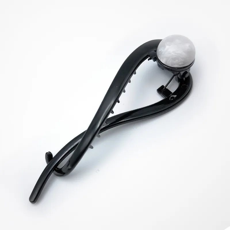 JIANYINGSHU Acrylic Hair Clips Women's-1