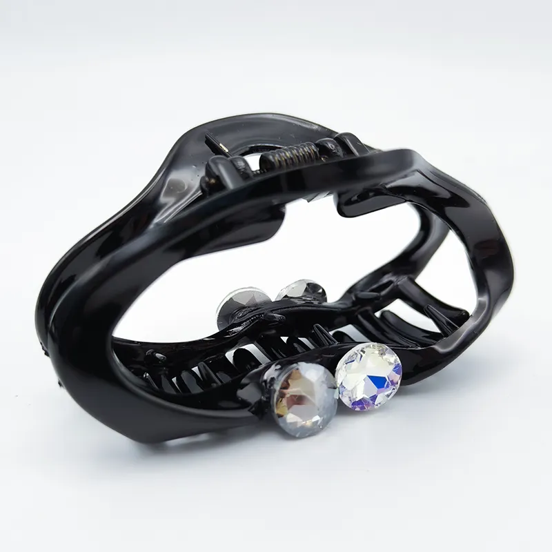 JIANYINGSHU Alloy+Faux Diamond Hair Clips Women's-1