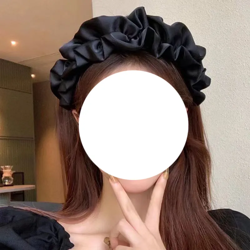JIANYINGSHU Satin Headbands Women's-3