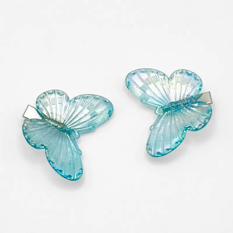 JIANYINGSHU Acrylic Hair Clips Women's-5