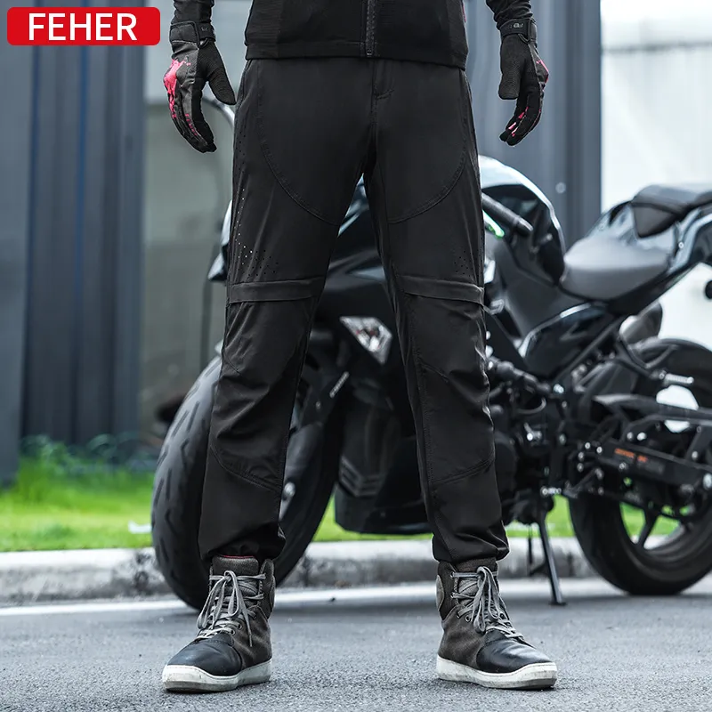 FEHER Biker Jacket Unisex Commute Impact-Resistant Protective Sun Protection Lightweight-16