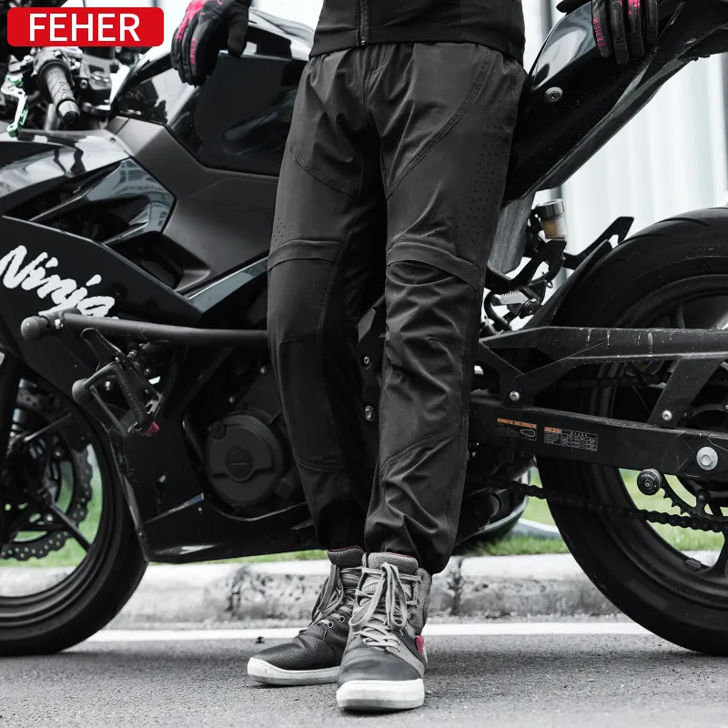 FEHER Biker Jacket Unisex Commute Impact-Resistant Protective Sun Protection Lightweight-15
