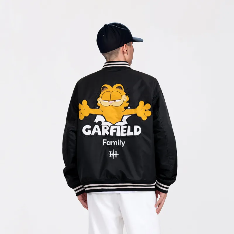 HARDY HARDY x JIAFEIMAOJIAZU Baseball Jacket Unisex Black-7