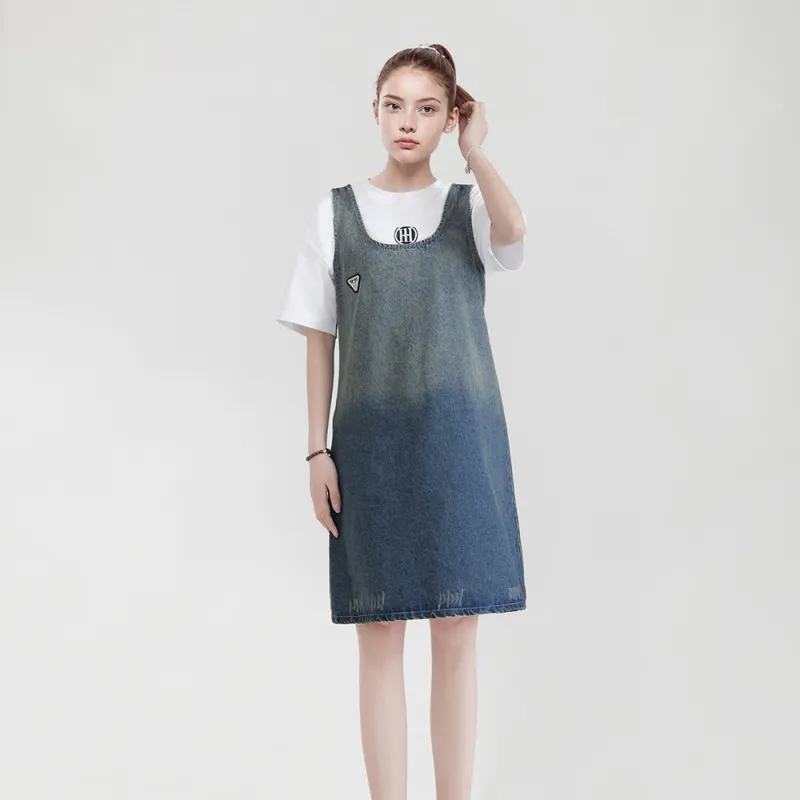 HARDY HARDY Slip Dress Women's Blue-3