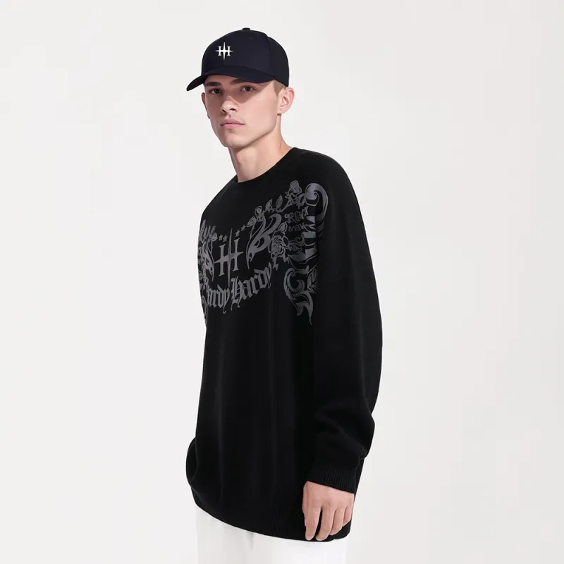HARDY HARDY Sweater Unisex Black-4