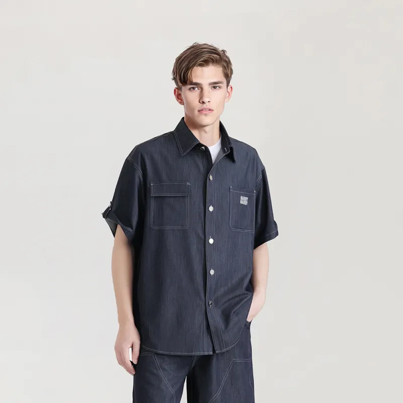 HARDY HARDY Shirts Unisex Blue-3