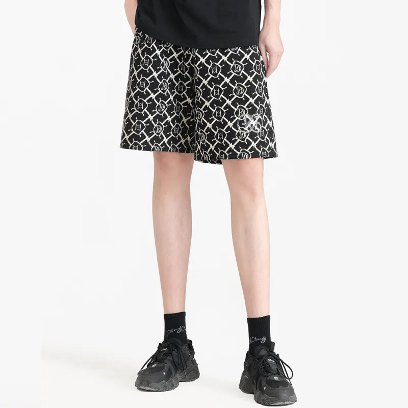 HARDY HARDY Casual Shorts Unisex Black-2