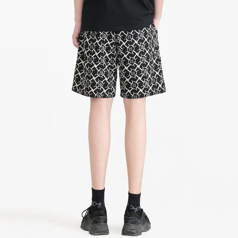 HARDY HARDY Casual Shorts Unisex Black-6