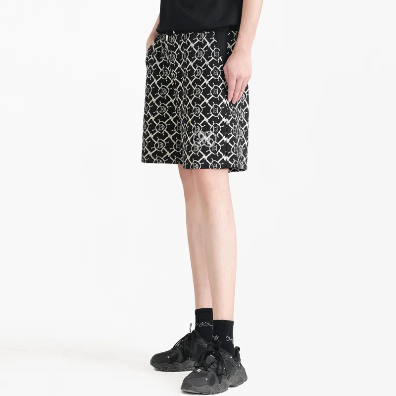 HARDY HARDY Casual Shorts Unisex Black-4
