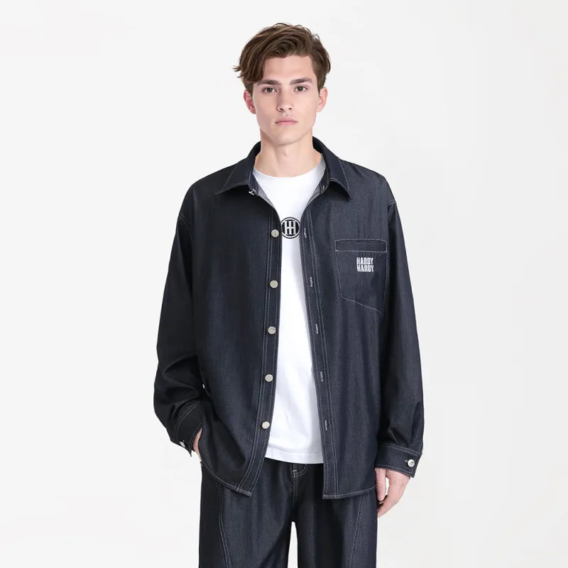 HARDY HARDY Shirts Unisex Blue-3
