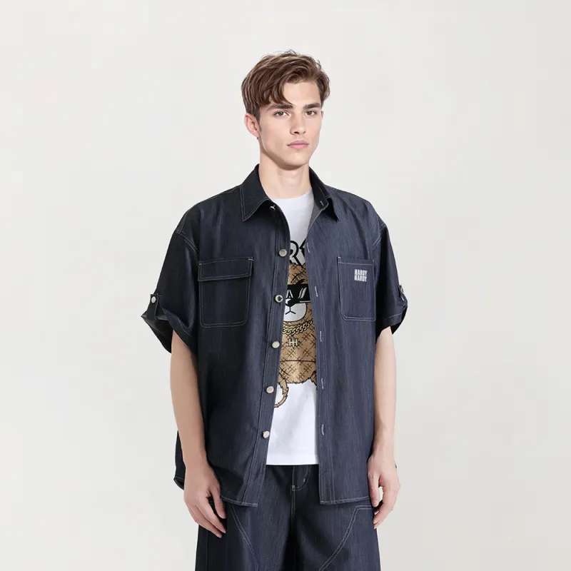 HARDY HARDY Shirts Unisex Blue-2