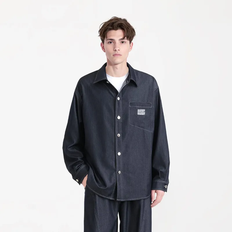 HARDY HARDY Shirts Unisex Blue-2
