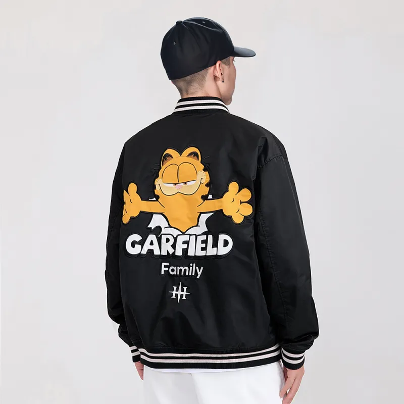 HARDY HARDY x JIAFEIMAOJIAZU Baseball Jacket Unisex Black-6