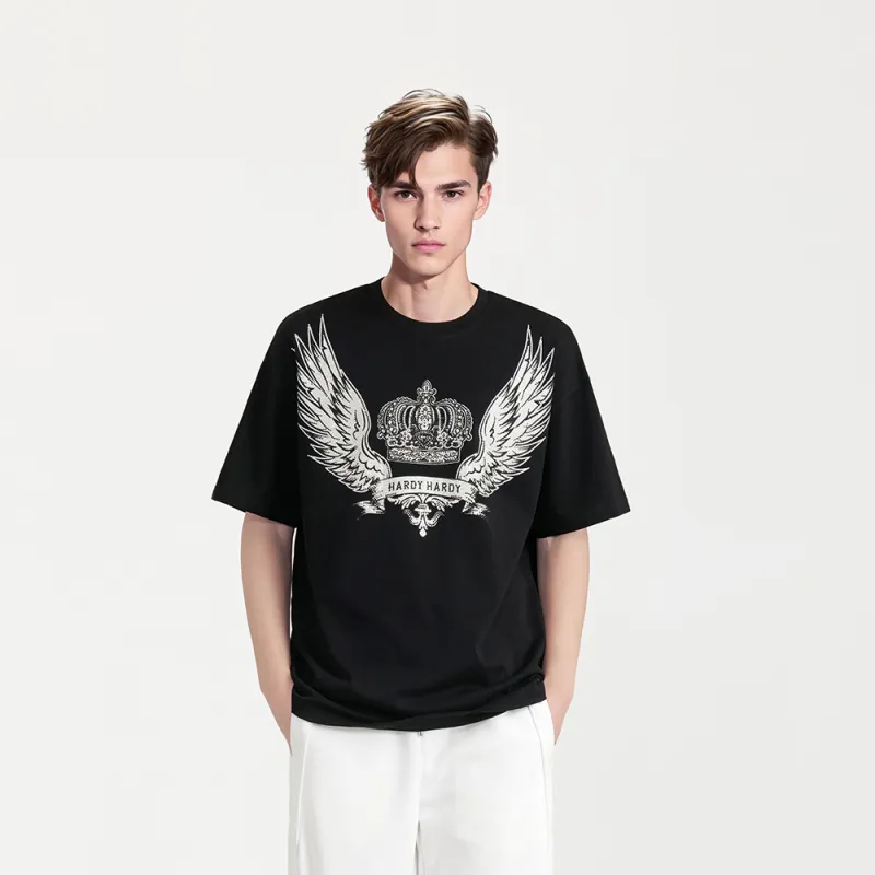HARDY HARDY T Shirt Unisex Black-3
