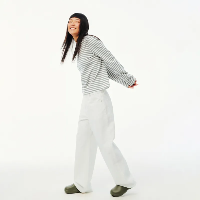 EVISTUB Jeans Women's White-6