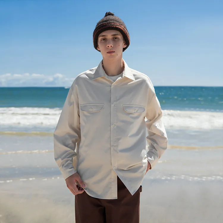 Evi Stub FW23 Shirt Men's Beige-2