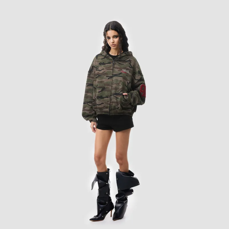 FDR Sweatshirt Jacket Unisex Camouflage-5