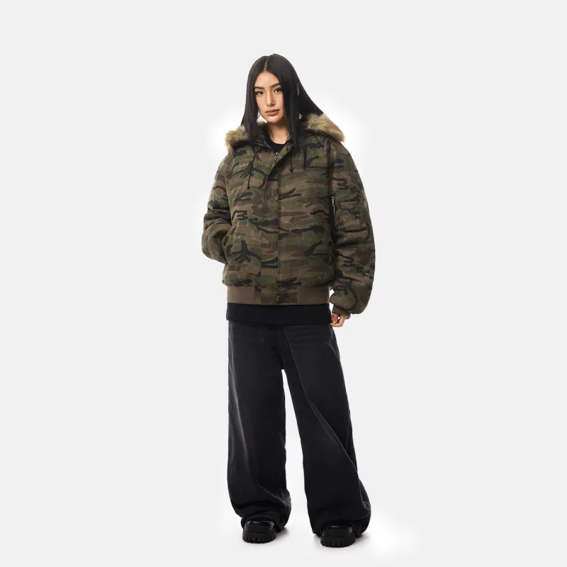 FDR Puffer Jacket Unisex Camouflage-5