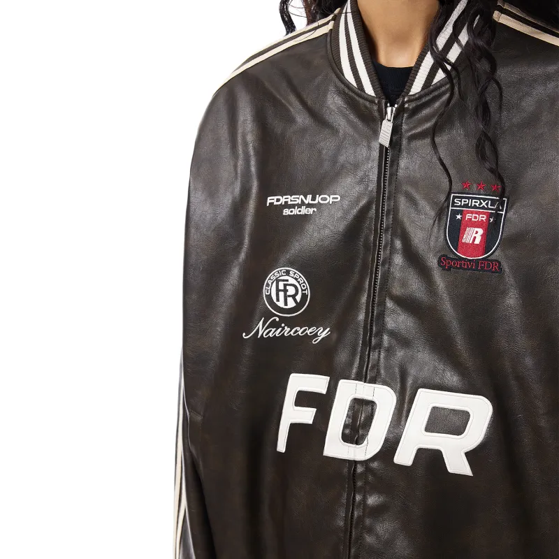 FDR Leather Jackets Coats Unisex-1