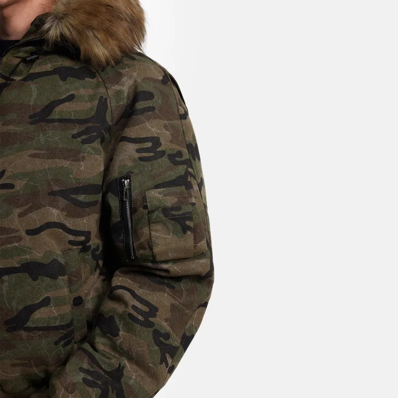 FDR Puffer Jacket Unisex Camouflage-6