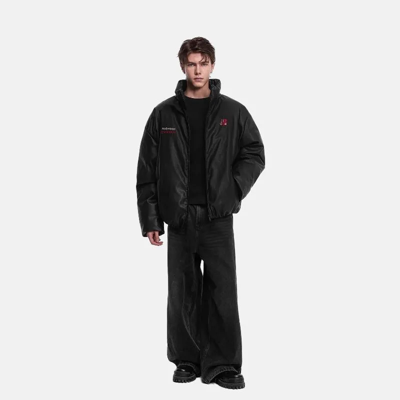 FDR Puffer Jackets Unisex Black-5