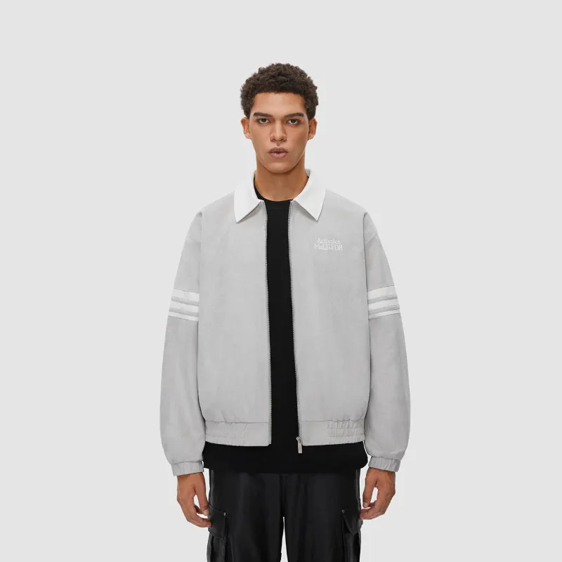 FDR Jackets & Coats Unisex Silver Gray-3