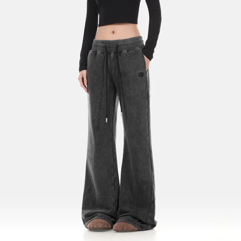 FDR Casual Pants Unisex Washed Black-2