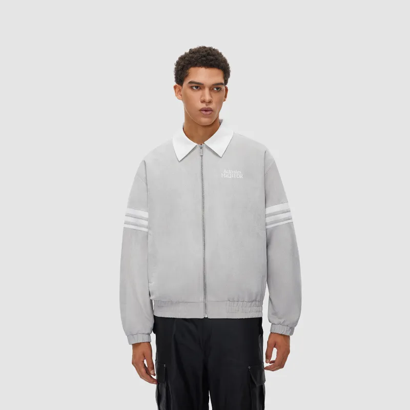 FDR Jackets & Coats Unisex Silver Gray-1