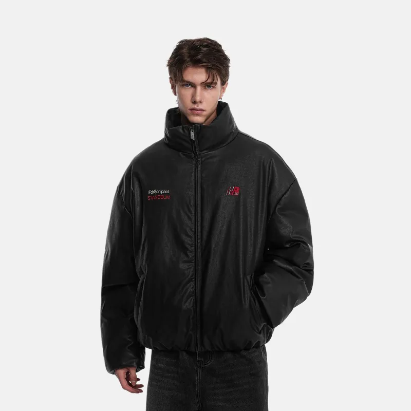 FDR Puffer Jackets Unisex Black-2
