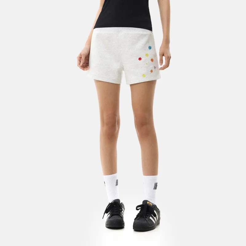 FDR Casual Shorts Women's White Gray-4