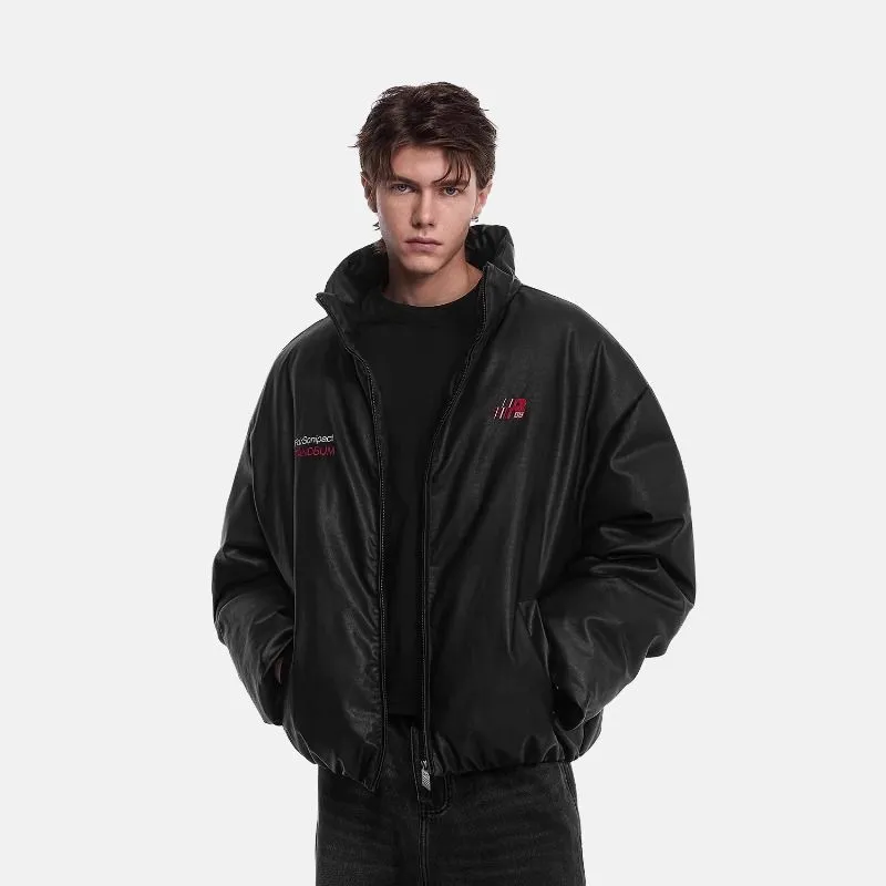 FDR Puffer Jackets Unisex Black-4