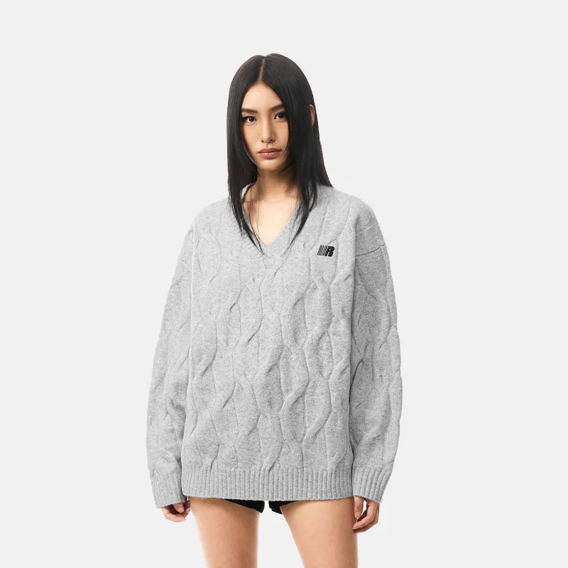 FDR Sweaters Unisex White Gray-2