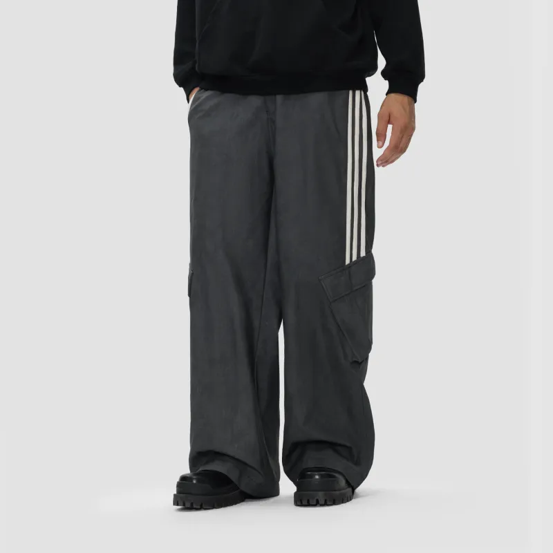 FDR Casual Pants Unisex Dark Gray-3