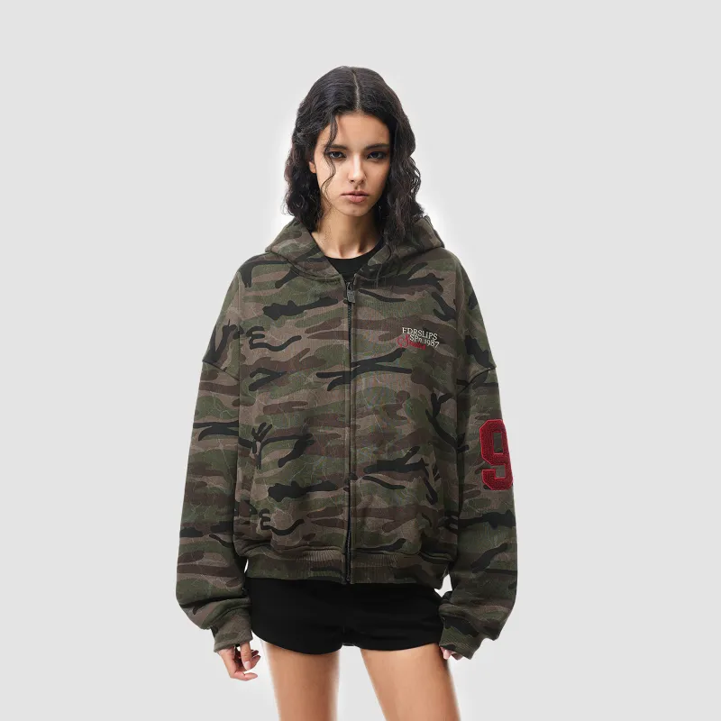 FDR Sweatshirt Jacket Unisex Camouflage-11