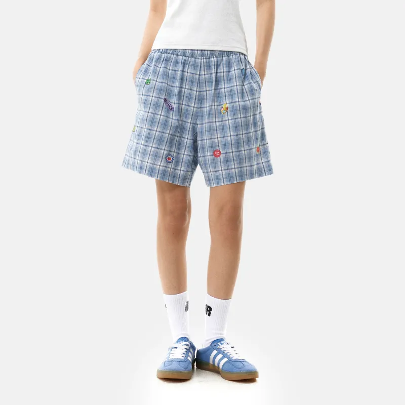 FDR Casual Shorts Women's Blue-2