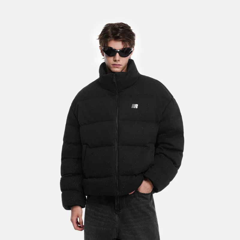 FDR Basic R Series Puffer Jacket Unisex Black-3