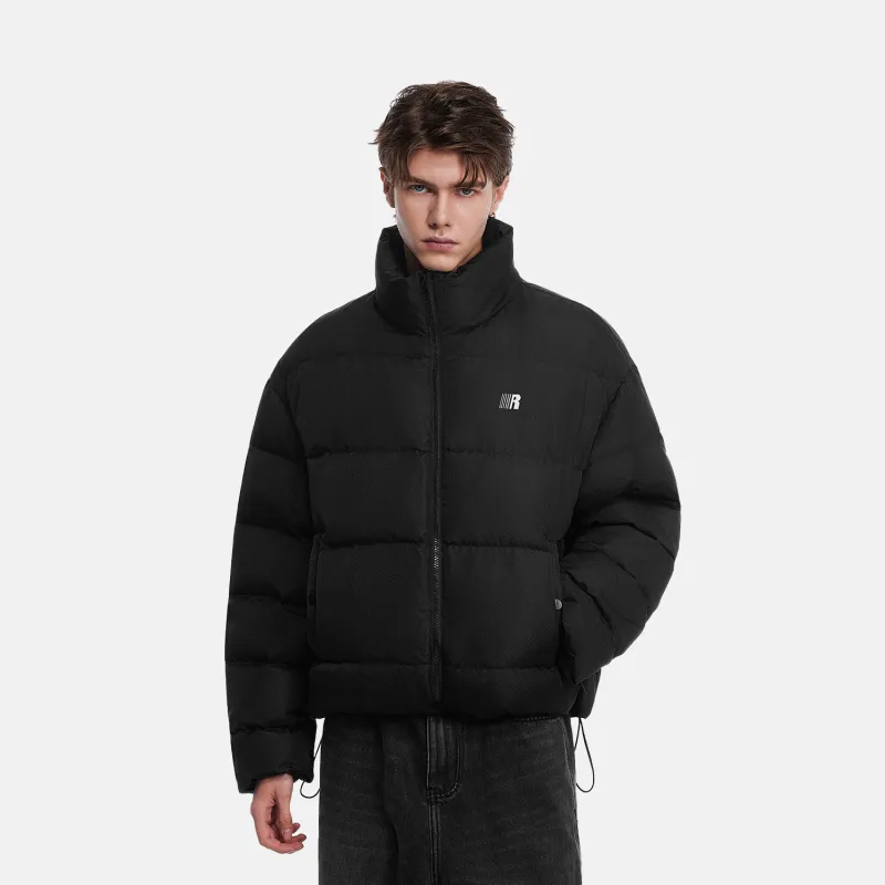 FDR Basic R Style Collection Embroidered R Style Collection Down Jacket Unisex-2