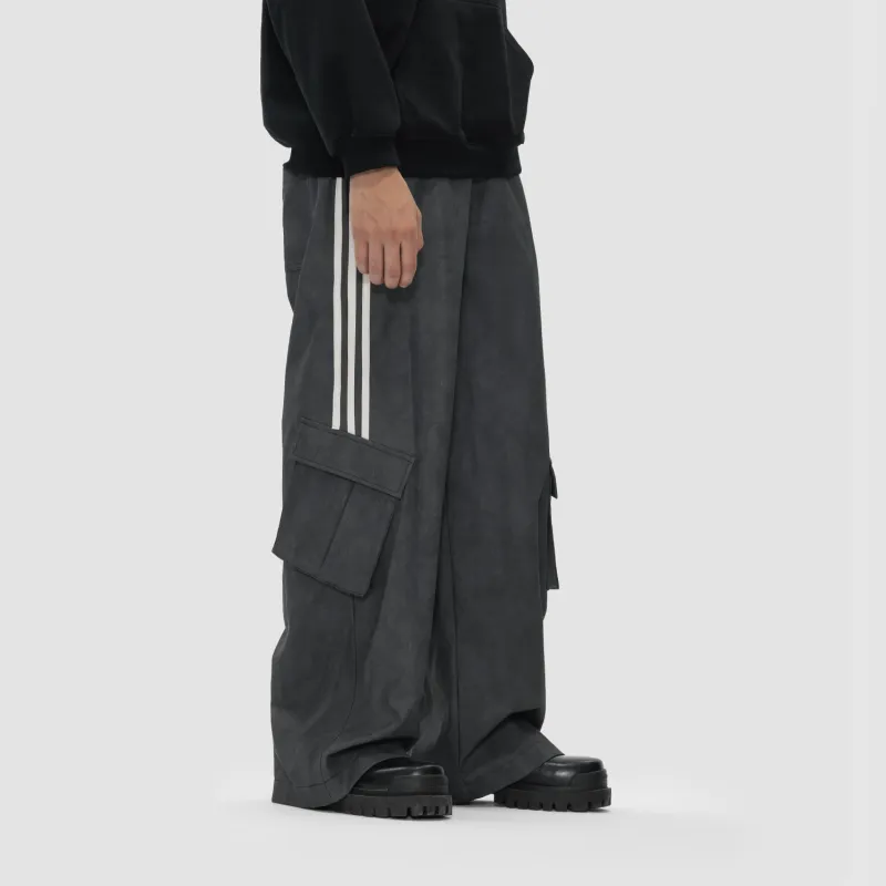FDR Casual Pants Unisex Dark Gray-2