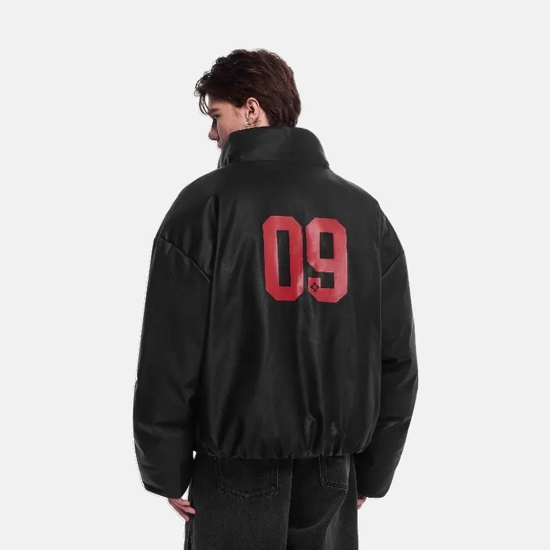 FDR Puffer Jackets Unisex Black-3