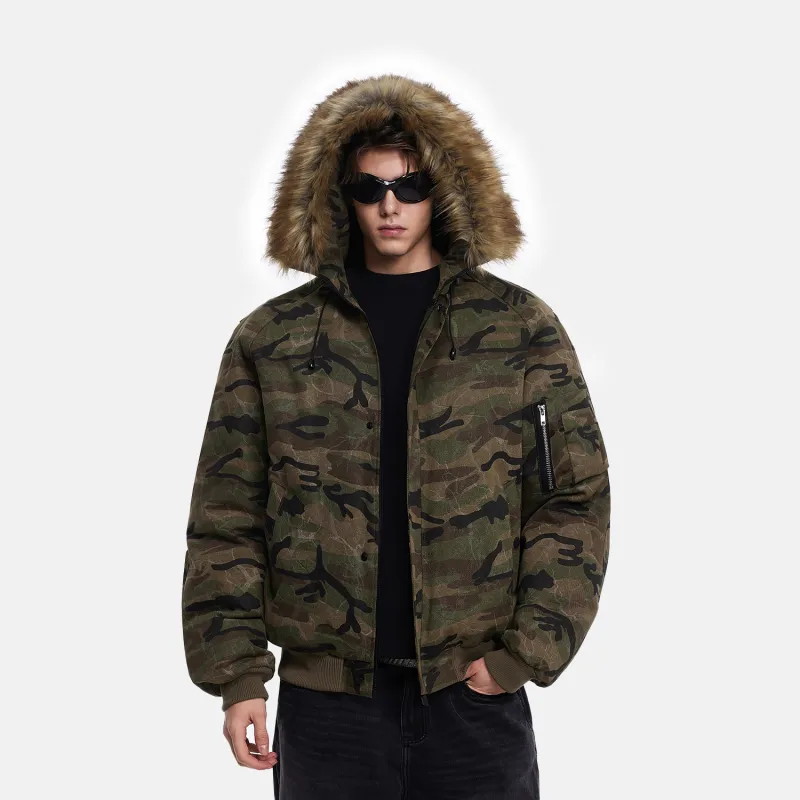FDR Puffer Jacket Unisex Camouflage-4